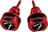 Fender® 'F' Locks, Red