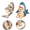 Shark Cat And Dog Plush Toy Soft And Cuddly Gift For Kids, Room Decoration