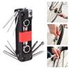 Durability 9Function Cycling Tool Set Combination Tool For Professional Bike Repairs Motorcycle Care Outdoor Survival Set