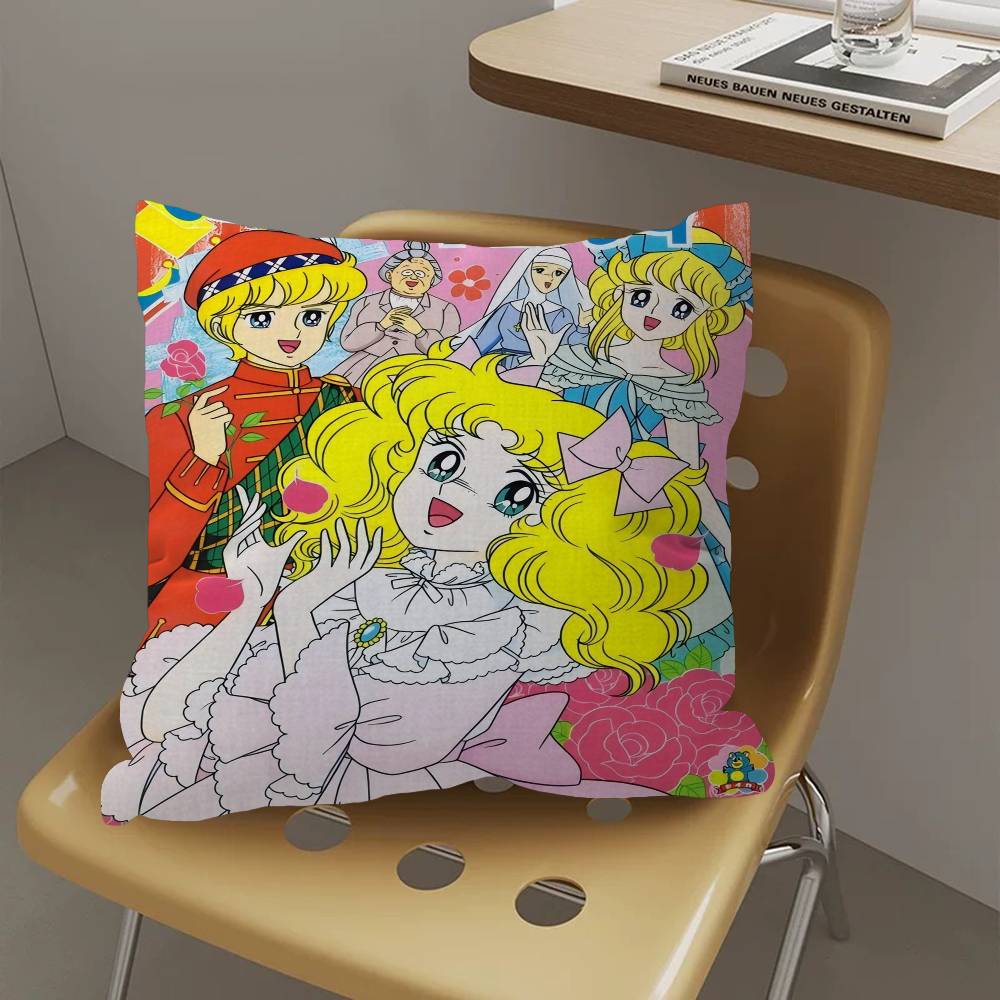 Candy Candy Anime Pillow Gift Home Office Decoration Bedroom Sofa Car Cushion Cover Case 45x45