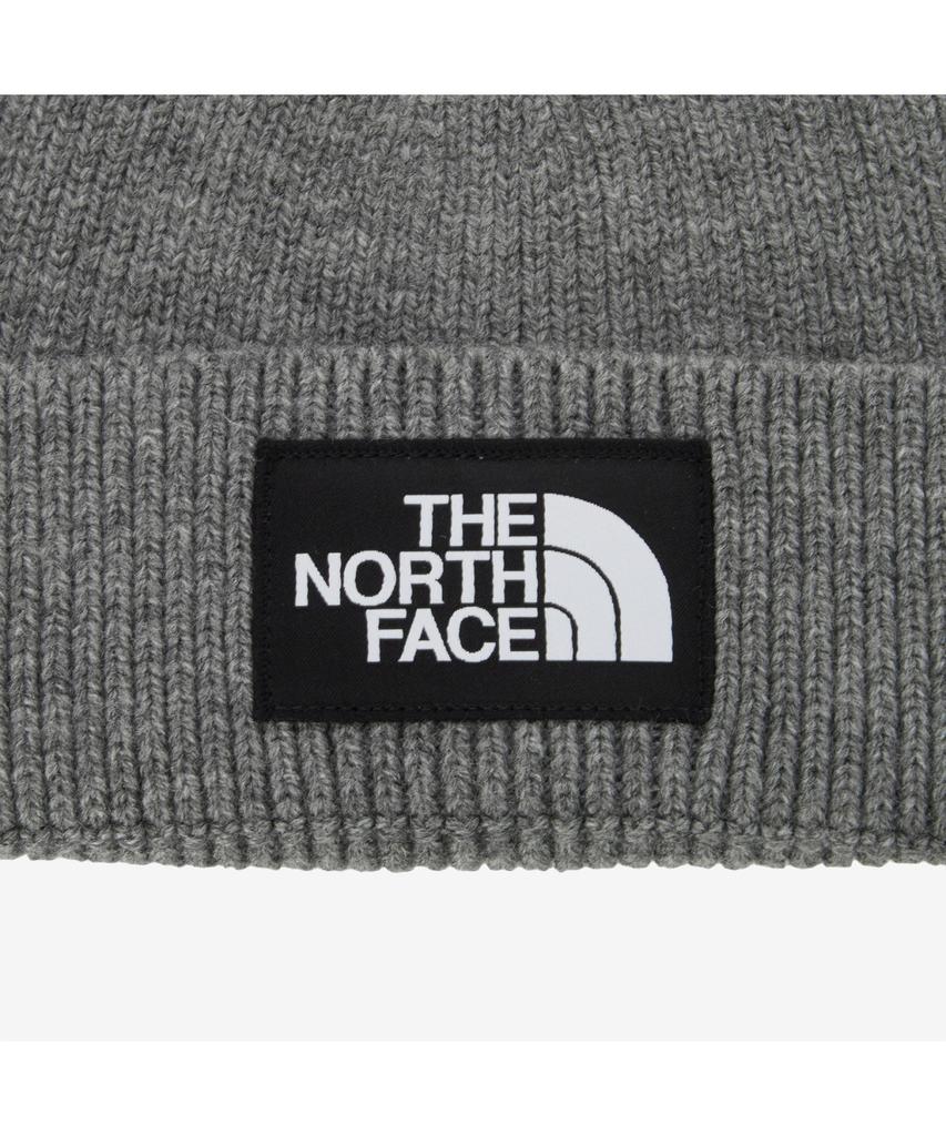 Noseupeiseu Ne3Br61B Big Logo Beanie Melange_Grey