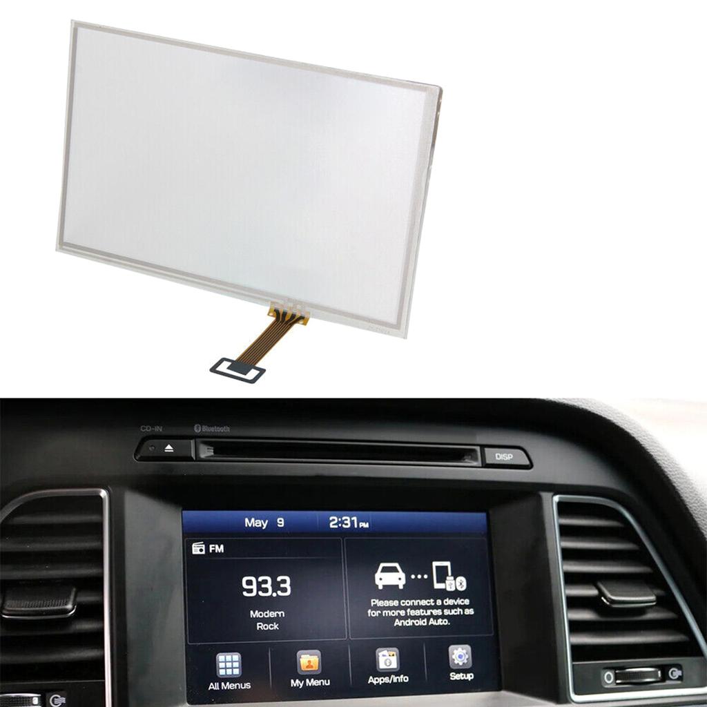 Replacement LB070WV7TD01 7" Monitor Touching Screen Navigations Assembly for Sonata Veloster
