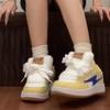 Original niche milk yellow lightning shoes bread shoes women's original versatile low-top board shoes women's retro casual shoes