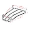 Floor Board Rack Carrier Chrome For Vespa 125 200 250 300 GTS GTV GT GTL