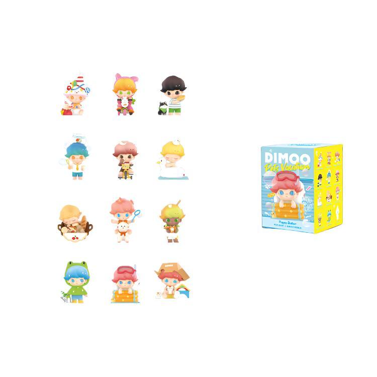 

POP MART DIMOO Pet Vacation Collection 100% Mystery Boxes, Single Mystery Box