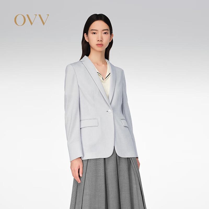 OVV Women s Knitted Wool Blazer M