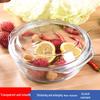 Fulevenz Nordic Heat-Resistant Glass Soup Bowl with Lid