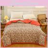 Lotso Print Flower Cotton Fiber Comforter Moisture Wicking Breathable Fabric