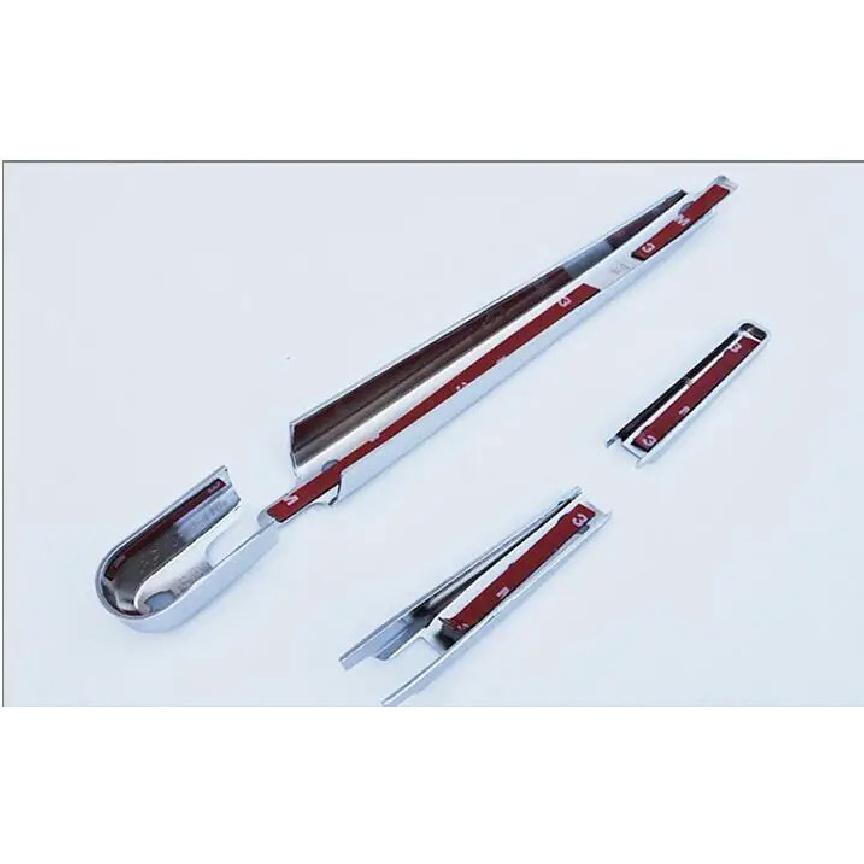 For Mitsubishi Outlander 2013 2014 2015 2016 2017 2018 Chrome Rear Window Windshield Wiper Arm Blade Cover Trim Overlay Molding