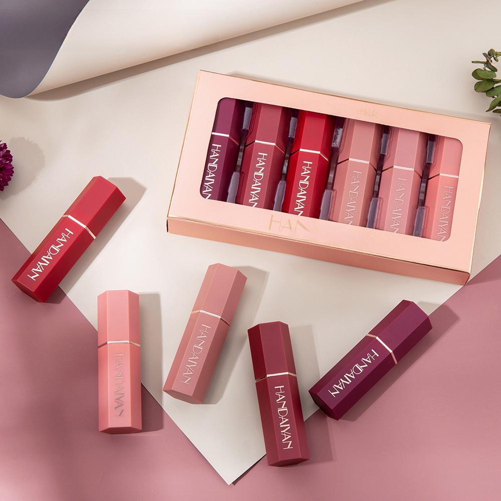 HANDAIYAN 6-Piece Matte Lipstick Set