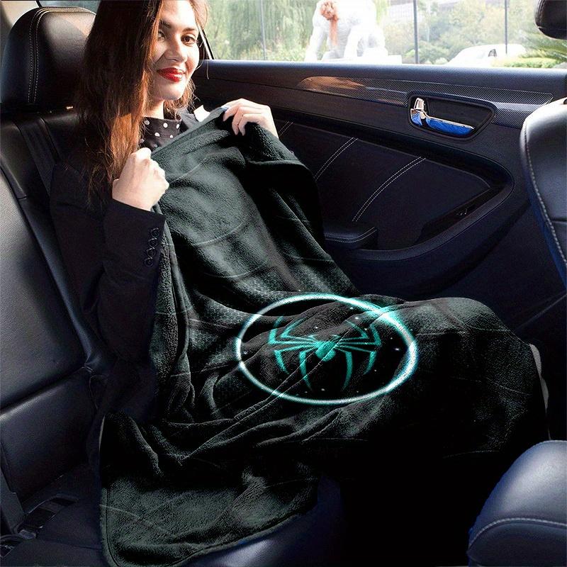 1pc Spider-Man Printing Blanket - Soft, All-Season Throw for Living Room, Bedroom,Personalized Gift with Adorable Cartoon Design