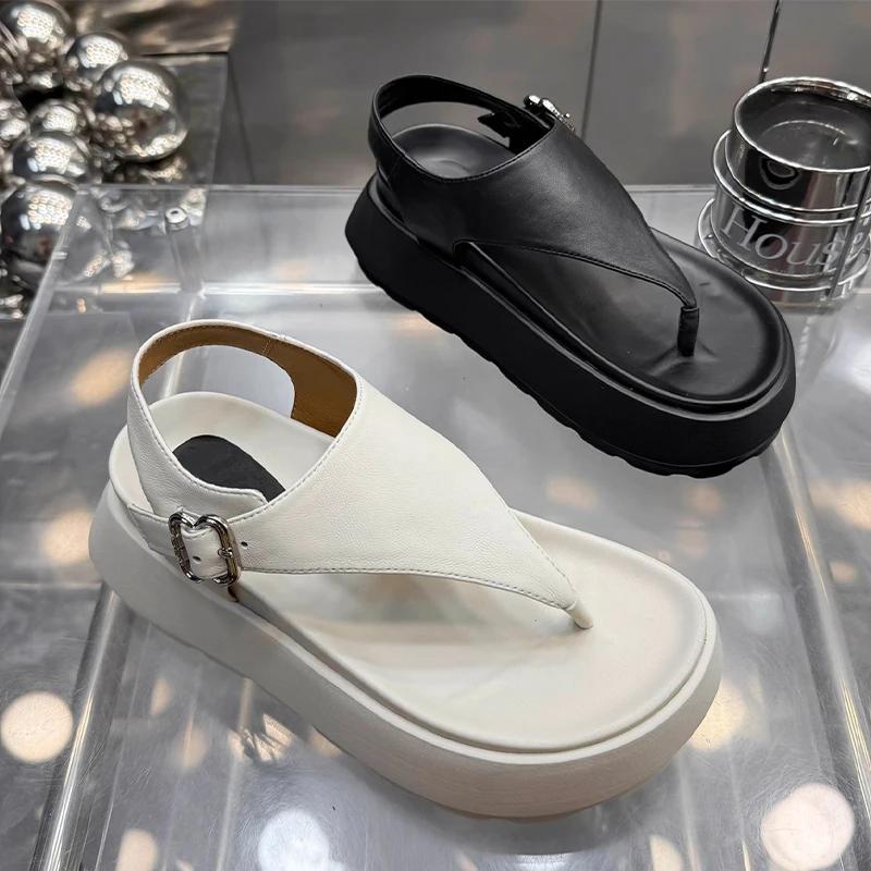 Platform Women Sandals Flats Casual Shoes Cozy Woman Slippers Slides Brand Walking Sport Chaussures Femme