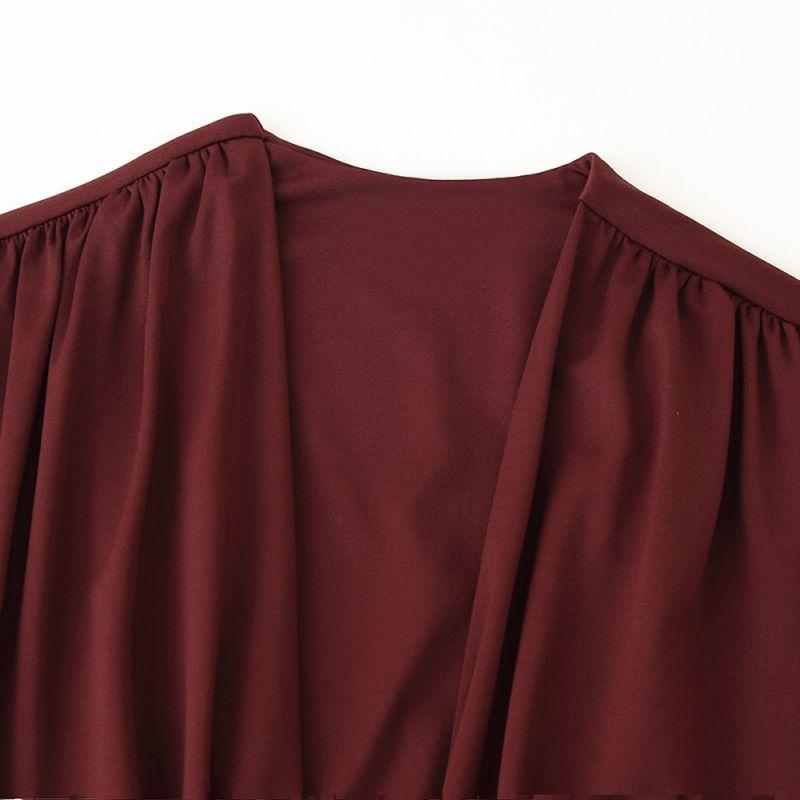 Kaslead New Arrival Women's Clothing Fashion Style Fashion Minimalist Inlaid Belt Dress 1026160605