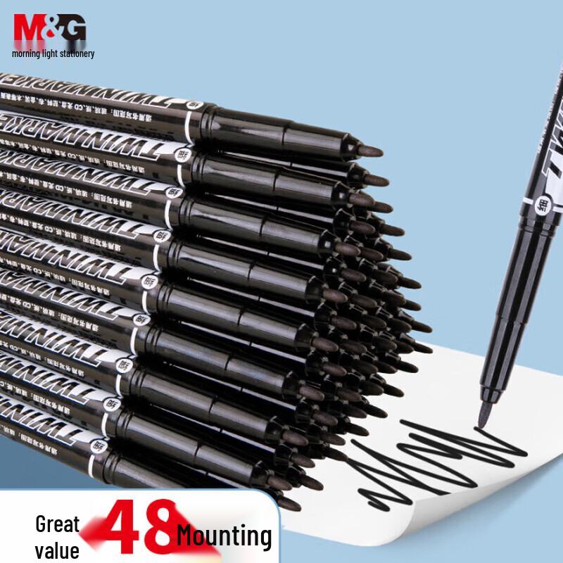 M&G Dual-Tip Oil-Based Marker Pen