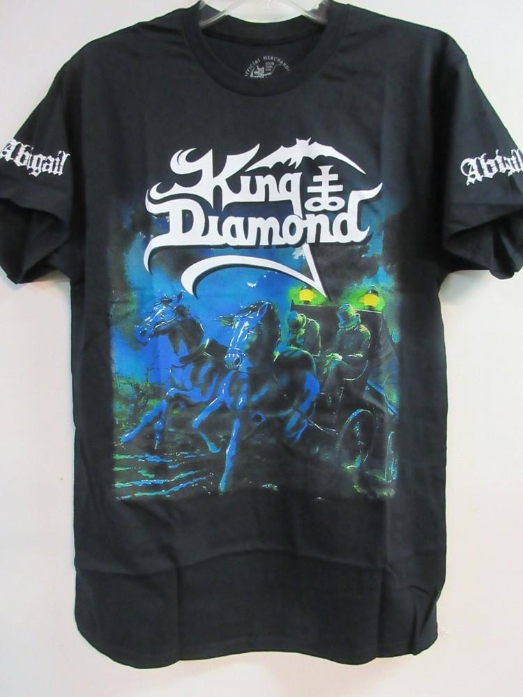 KING DIAMOND ABIGAIL ОФИЦИАЛЬНЫЙ МЕРЧ ГРУППЫ КОНЦЕРТ МУЗЫКА СРЕДНИЙ Унисекс Футболка S