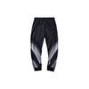 Li Ning New York Fashion Week Series Casual Sports Cuffed Long Pants Men Bottoms Standard-Black AKLP789-1