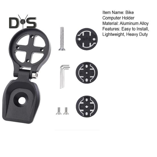 Držák počítače na představec kola, nastavitelný, lehký, hliníkový, univerzální, horský, silniční, držák počítače na řídítka, příslušenství pro kola