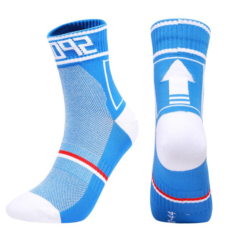 Professional Sport Cycling Socks Men/Women Breathable Running Marathon Outdoor Fitness Travelling Walking Crew Socks