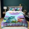 Exquisite Cartoon M-Monsters U-University Duvet Cover Pillowcase Bedding Set 2/3piece set Kids Boy Girl Single/Double/Queen Size