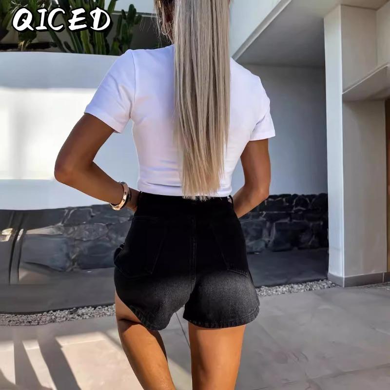 QICED Kadın Modası Günlük Pantolonlar ve Kapriler
