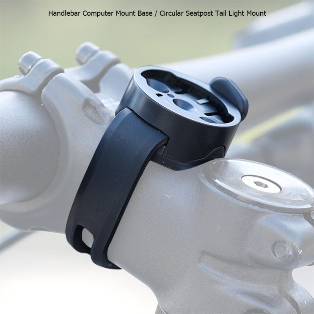 

Plastic/Silicone Bike Computer Mount Handlebar Computer Mount Base Road Bikes A