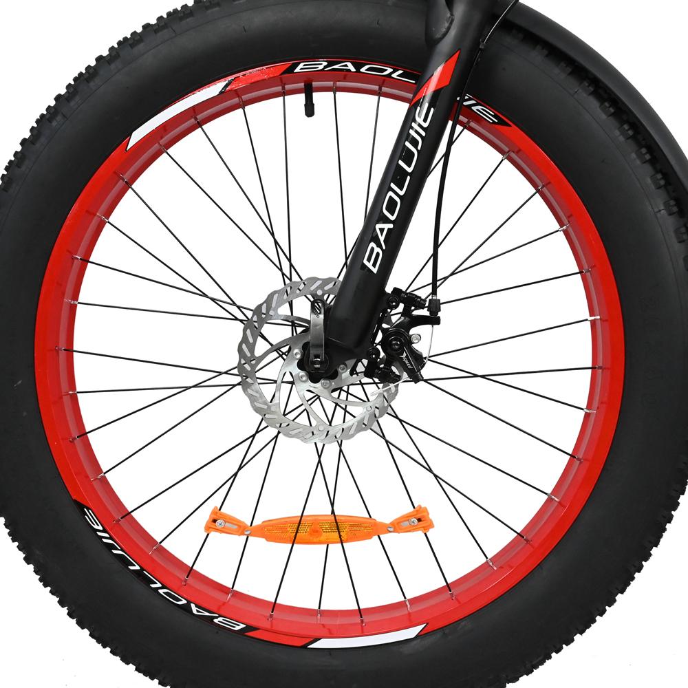 BAOLUJIE DP-2619 Speichenrad Erwachsenen Elektrofahrrad 750W Motor 48V13AH Batterie 26*4 Zoll Fat Tire E-Bike Mountain Offroad Elektrofahrrad