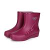 Short and medium tube waterproof rain shoes women's new adult warm and non-slip middle and old rain boots car wash kitchen rubber shoes water boots