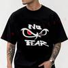 Bestseller No Fear Klassisches Motorrad Herren T-Shirt Hohe Qualität Lustiges Baumwolle Lässig Cool Kurzarm Hip Hop T-Shirts