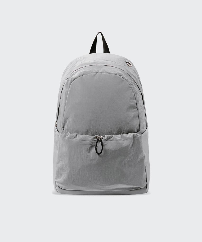 Musinsa Standard Woman Women'S Bright String Pocket Backpack [Light Grey]
