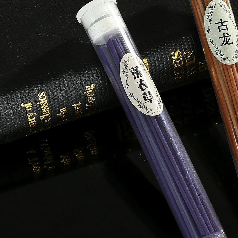 50 Pcs Incense Sticks Natural Vanilla Sandalwood Rose Scent Air Freshener Home Decor