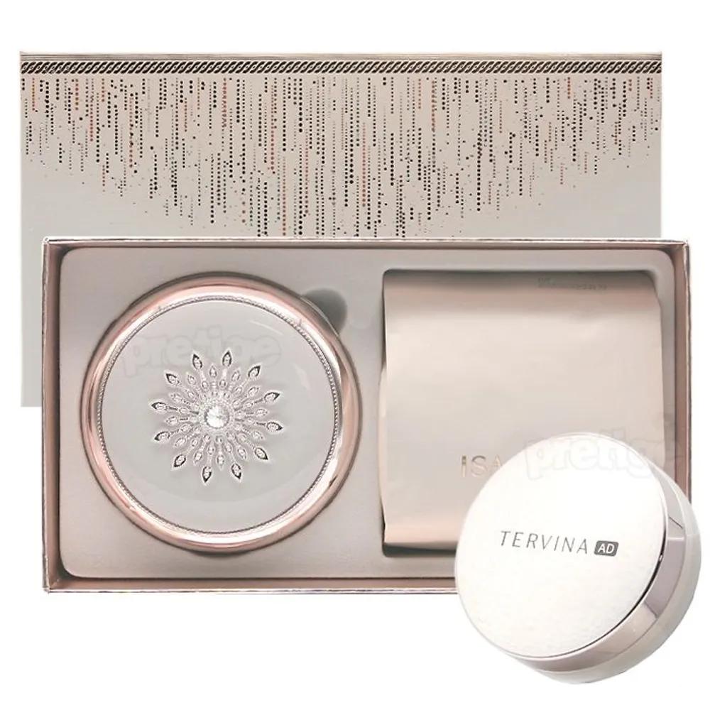 ISA KNOX Tervina AD Essence Cushion Main Product + Refill + Powder AD Cushion - No. 21