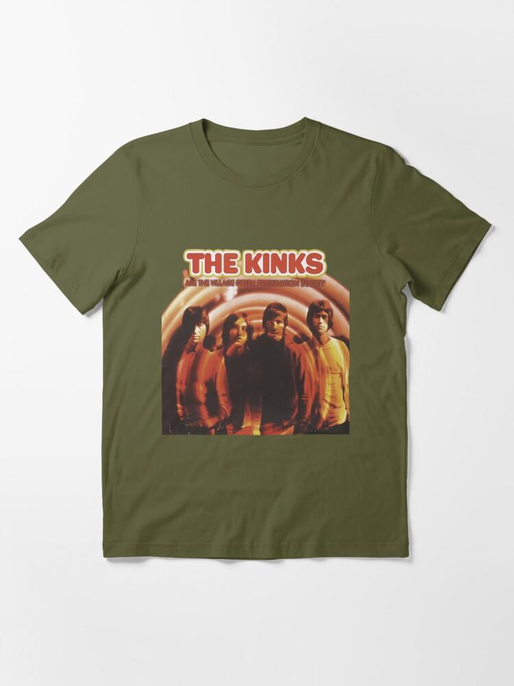 The Kinks song music vintage 90s musician retro funny lyrics 80s band album Essential T-Shirt