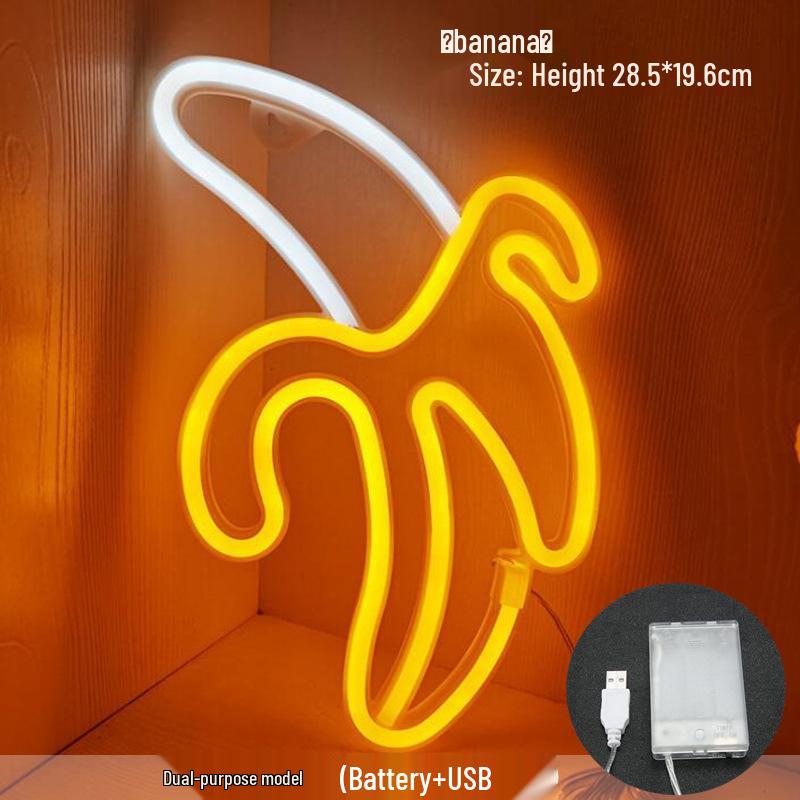 Trendy LED Neon Night Light Sign for Wall Décor