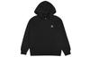 Sweatshirts Women's Black Hooded Thickened Regular 10020872-A01