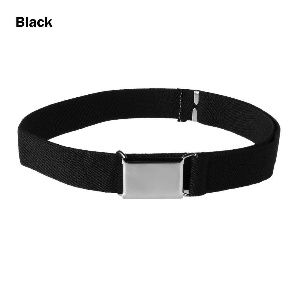 Gift Pants Strap Solid Color Boys Girls Alloy Buckle Waistband Kids Canvas Belt Adjustable