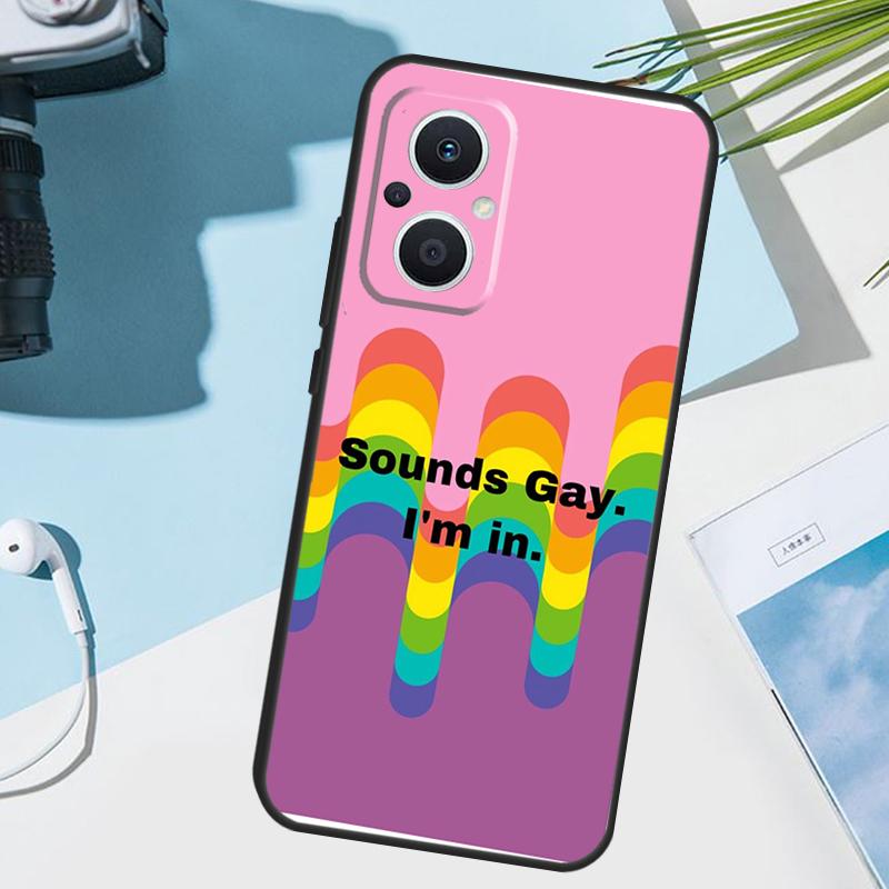 Gay Lesbian LGBT Rainbow Pride Cover For OPPO Reno 14 F 13F 12F 11F 10 11 12 13 Pro 7 8 Lite OPPO Find X9 X5 X6 X8 Pro Case