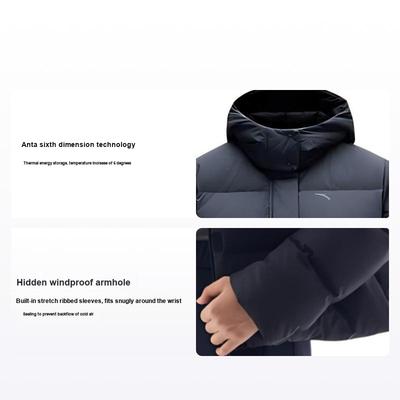 Loose Short Comfortable Casual Down Jacket Women Outerwear Basic-Black 962447910-9