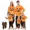 Print Cute Family Set Pajamas, Home Clothes, Family Set Long Sleeve Top Pants Set