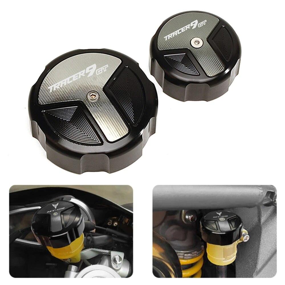 For Yamaha TRACER 9GT 9 GT  2022 Brake Cylinder cover Motorcycle Newest Rear & Front Fluid Reservoir Cap
