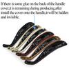 Car Interior Left Right Passenger Door Front Rear Pull Handle Leather Outer Cover For BMW 5 Series G30 G31 M5 F90