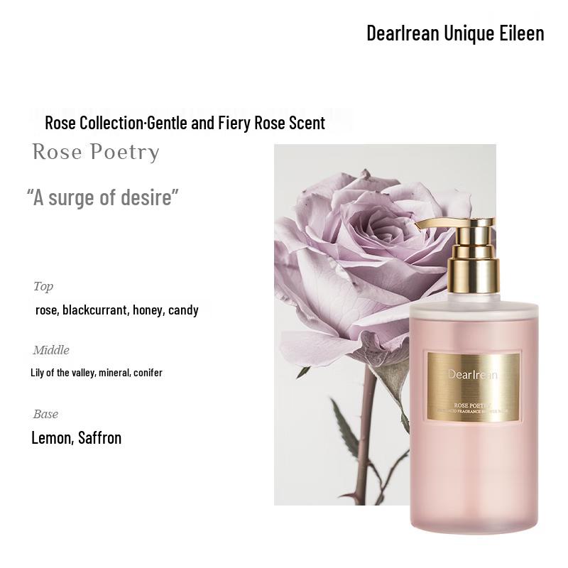 Dear Irean Rose Poetry Fruit Acid Shower Gel