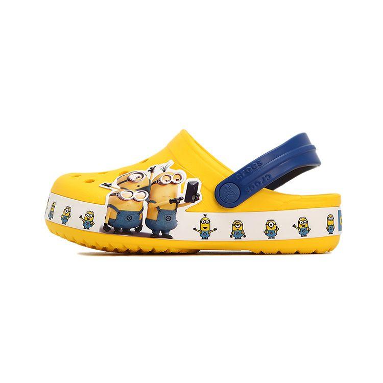 Crocs Classic Clog Fun Academy Minions Kids Sandals Yellow 205512-730
