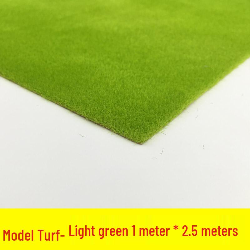 Handmade Architectural Model Turf for Outdoor Lawn and Grassland Models