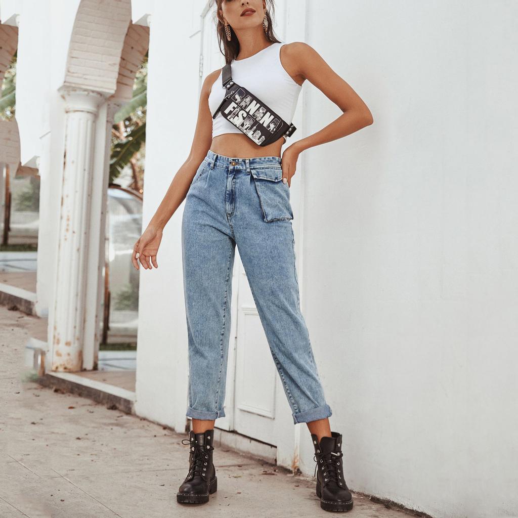 Slim Straight Leg Jeans 