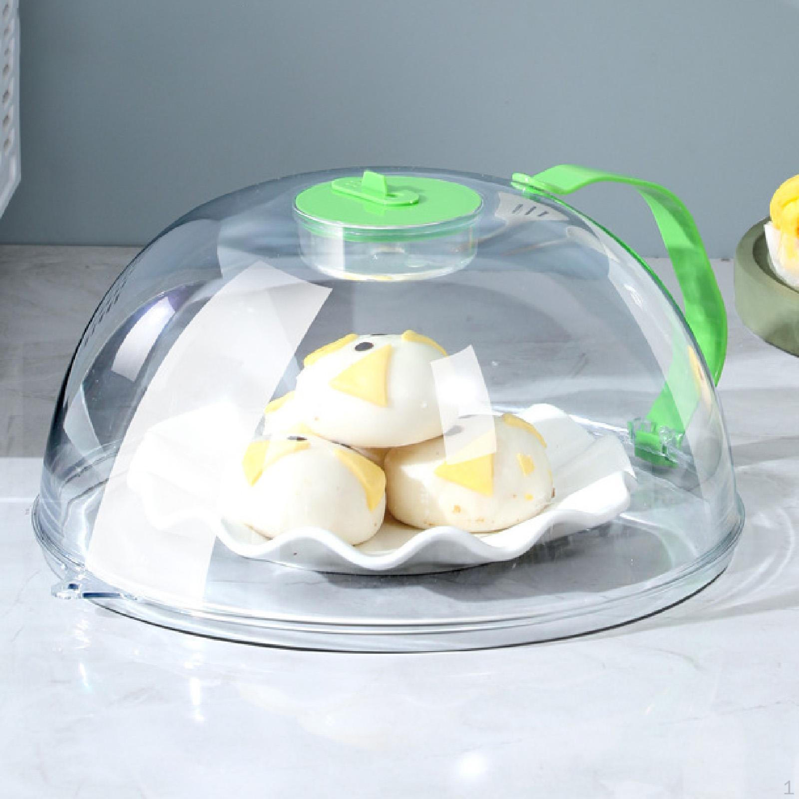 

Крышка для тарелок для микроволновки с отверстием для выхода пара События и десерты зелёный