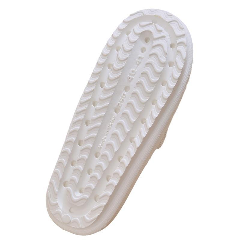 Slippers women's wear non-slip bathroom bath couple thick bottom home men's sandals home summer