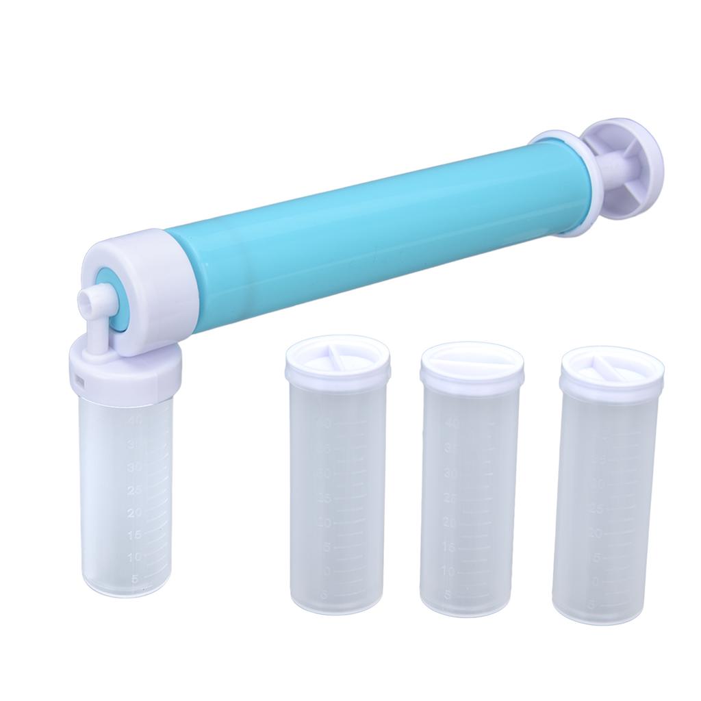 Manual Cake Duster Multifunction Plastic Cake Coloring Sprayer for Baking Desserts