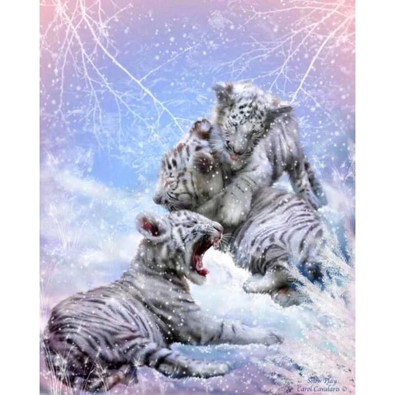 Diamond Embroidery Tiger Diy Diamond Painting Animals Picture Of Rhinestone Diamond Mosaic Pattern Crafts Home Decor