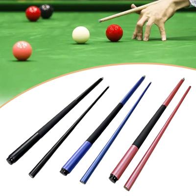 Palo de Billar de 58.66 pulgadas Palo de Piscina Repuesto Segmentado de 1/2 Agarre Antideslizante Moderno con Punta de 10 mm para Juego Oficina Bar Hogar