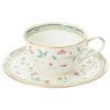 Noritake Cup & Saucer (for Both Coffee and Tea), 220cc, Floral Print, Bone China, T59387A/4409